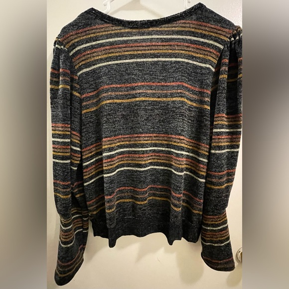 Humming Bird Striped Cardigan - Picture 7 of 7